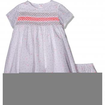 Gocco S77VVTCV504, Vestido para Bebés, Blanco, 12/18