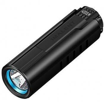 IMALENT LD70 Mini linterna EDC LED recargable Handlight, alto rendimiento 4000 lúmenes antorcha - Utiliza CREE XHP70.2 LED,Linterna super brillante con pantalla OLED para camping y senderismo
