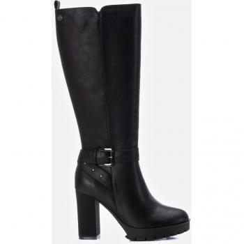 Refresh 170925 Botas Góticas Altas con Cierre de Cremallera para Mujer - Negro - EU36/EU40