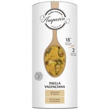 Paella Valenciana de Pollo y Verduras