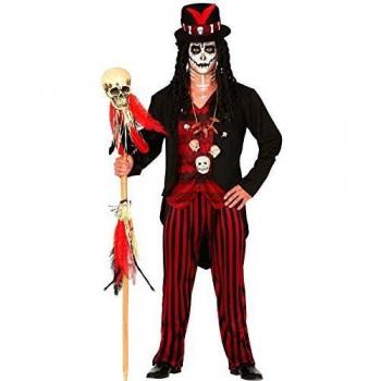 Disfraz de Chaman Voodoo para Hombre - Incluye Vestido, Camisa, Pantalón y Sombrero