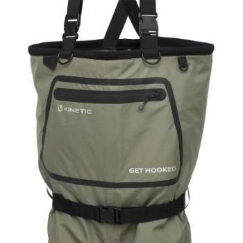 Traje Kinetic DryGaiter II para pies, color Verde Oliva Polvoriento