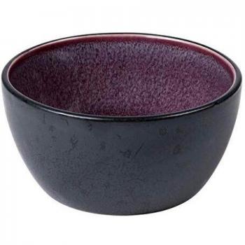 BITZ 821351 cuenco Finger food bowl Alrededor Cerámica Negro, Violeta 1 pieza
