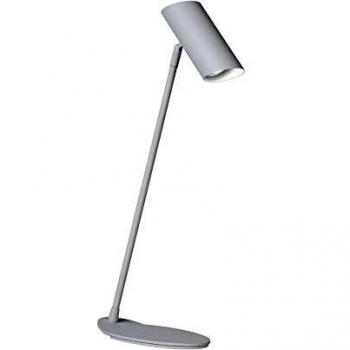 Lámpara de escritorio Hester blanca ajustable GU10 7W de metal