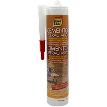 Pyro Feu 24916-12 Cemento Refractario Cartucho