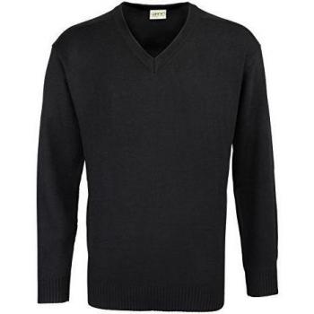 Rty Vneck acrílico Jersey negro negro Large