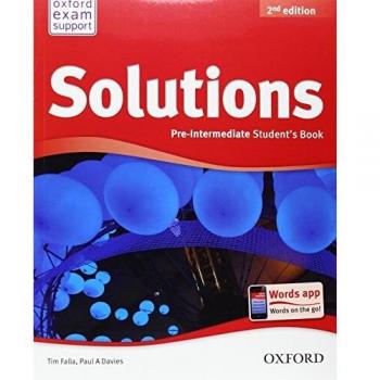 Solutions. Pre-intermediate. Student's Book