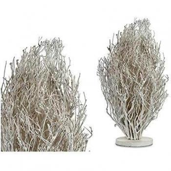 Árbol Decorativo de Madera Blanco 35 x 65 x 35 cm - Regalo Decorativo