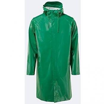 RAINS Coat Abrigo, Hombre, Shiny Grass, 2 XS/XS