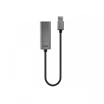 Lindy 43313 - Cambiador de género para cable USB-A RJ-45 Plata