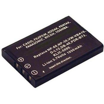 Batería Recargable Fujifilm NP-60 3.7V 1000mAh Negra