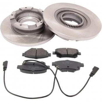 Kit de Discos de Freno y Pastillas MAPCO 47687 para Eje Trasero Completo 280mm para Ford