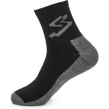 Calcetines de ciclismo unisex Spiuk Top Ten medio gris negro