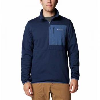 Columbia Hike™ II Men's Half Zip Fleece - Collegiate Navy, Size XL