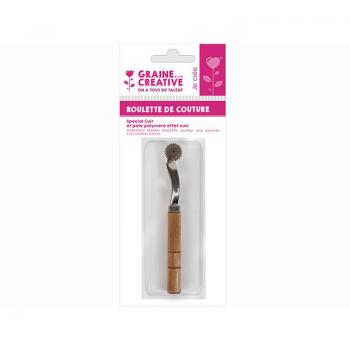 Rueda de Costura y Marcado para Cuero y Pasta Polimérica 'Graine Créative by DTM'