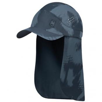 Gorra Buff Pack Sahara Azul, características: diseño unisex, talla L-XL, color azul y gris oscuro, material ligero y transpirable, ideal para actividades al aire libre