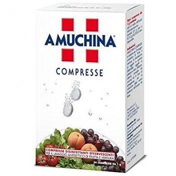 Amuchina Compresas Desinfectantes Efervescentes 1g 24 Piezas