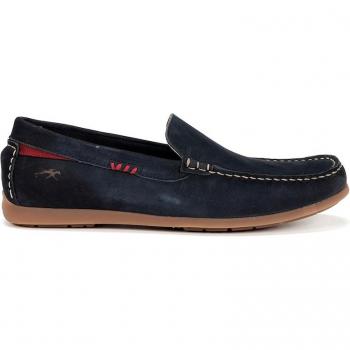 Mocasín Fluchos F1729 Hombre Azul | Calzado de Cuero de Alta Calidad y Estilo Elegante
