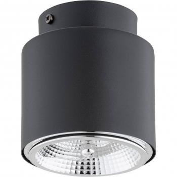 Plafón EMIBIG LIGHTING Nano, negro, 1 luz, metal, dimensiones h: 12 x l: 11 cm
