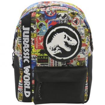 Mochila Juvenil Jurassic World Danger Adaptable a Trolley Multicolor de Poliéster CYP Brands