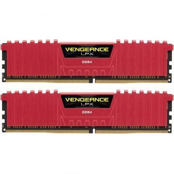 Corsair Vengeance LPX DDR4 2666MHz PC4-21300 8GB (2x4GB) CL16 Rojo