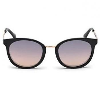 Guess Women's Round Sunglasses GU7459 05Z - Black, UV Protection Category 2