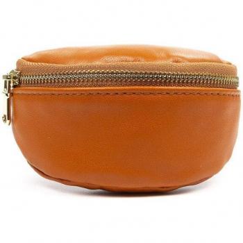 Bolso de mano Albera Firenze Artegiani: elegante monedero muñequera de piel auténtica italiana.