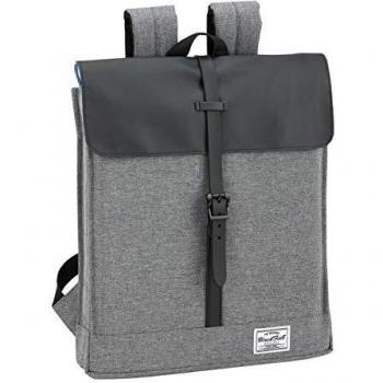 Safta Mochila juvenil Blackfit8 Black & Grey Oficial Para Portátil 14'1, 320x80x350mm