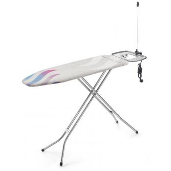 Tabla de Planchar Vileda Total Reflect Plus M Gris Multicolor Estampado Metal 120 x 38 cm