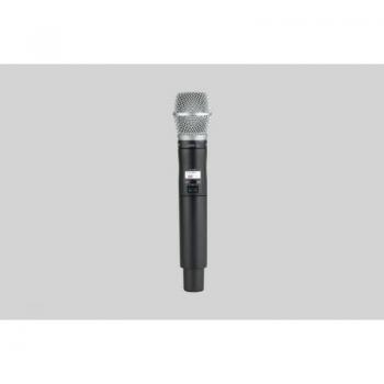 Shure ULXD2 Wireless Handheld Transmitter with SM86 Cardioid Microphone, Frequency Range: J50A (572 - 616MHz)