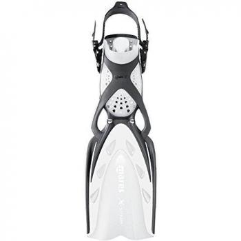 Mares X-Stream - Aletas Unisex, Color Blanco, Talla XL