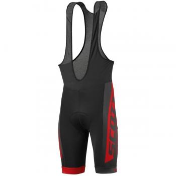 Scott RC Team + + Portabicicletas Pantalón Corto Negro/Rojo 2017, M