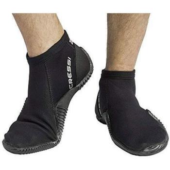 Cressi Low Boot Escarpines de Buceo, Unisex Adulto, Negro, XXL