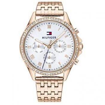 Tommy Hilfiger Reloj Analógico para Mujer de Cuarzo con Correa en Acero Inoxidable 1782143