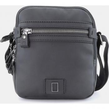 National Geographic Slope Small Black Crossbody Bag with Zipper