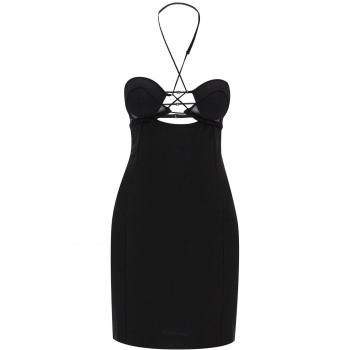 Nensi Dojaka Women's 'Hilma' Mini Dress in Black, Size Small