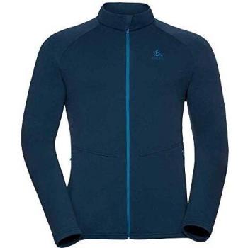 Odlo Midlayer Full Zip Snowbird Chaqueta de Forro Polar, Hombre, Ópalo Azul, XX-Large