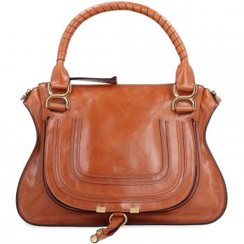 Chloé Women's Marcie Medium Brown Shoulder Bag - One Size