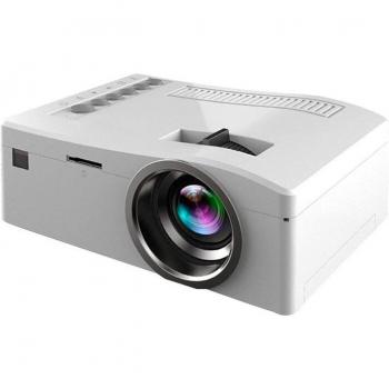 Mini Proyector LED UC18 1080P HD Portátil para Cine en Casa, Multimedia, USB, TV, VGA, HDMI