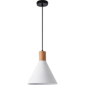 Lámpara Colgante Metal y Madera Arbat