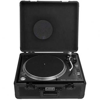 Ultimate Pick Foam Flight Case for Multi Format Turntables - Black
