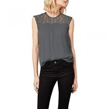 Only Onlkarmen S/l Top Wvn Noos Camiseta sin Mangas, Verde