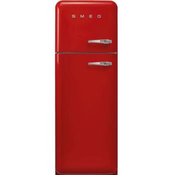 Frigorífico Congelador Doble Puerta Smeg FAB30LRD6 Estilo Retro 50's Rojo 294L Clase C