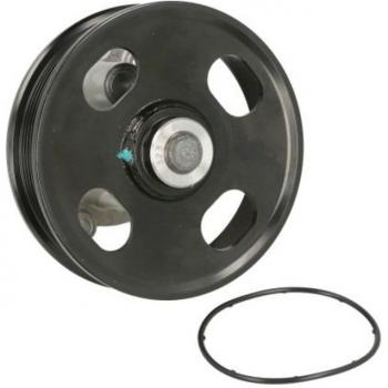 Bomba de agua HEPU P374 con polea para correa poli V y junta mecánica, compatible con vehículos PEUGEOT Bipper Tepee, Furgón y CITROËN Nemo Familiar