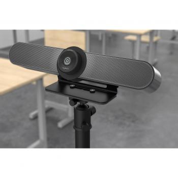 Soporte para cámara de videoconferencia Heckler H615-BG - Accesorio en acero negro para Logitech MeetUp