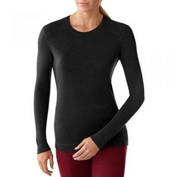SmartWool Langarmshirt - Camiseta para mujer, tamaño XL, color negro
