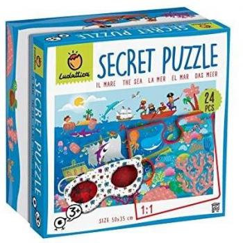 Puzzle Secreto del Mar 24 Piezas