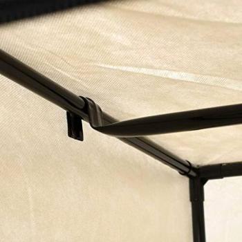 SengentoStyle Kledingkasten 2 st 75x50x160 cm crème