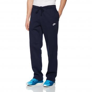 Nike M NSW Pant Oh FLC Club Pantalón, Hombre, Obsidian/White, S