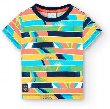 Camiseta de bebé niño estampada de manga corta - BCI